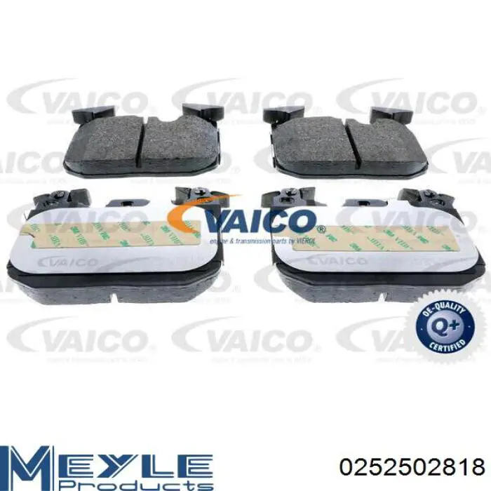 Тормозні колодки Meyle 0252502818