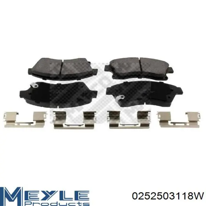 Купити 42570931 Opel Колодки гальмівні передні, дискові