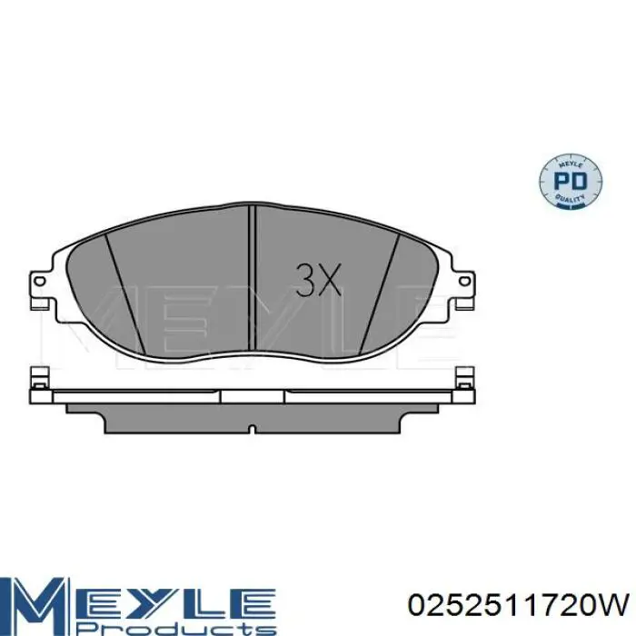 Купити 302889 VALEO Колодки гальмівні передні, дискові