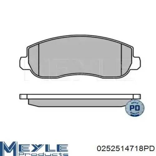 Гальмівні колодки Rider RD25147STD ціна, від 24.19 USD