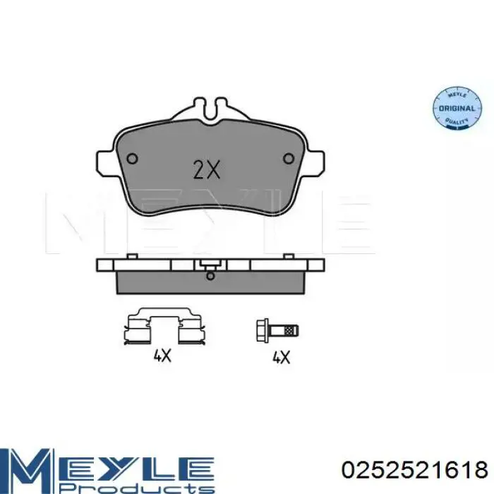 Задні гальмівні колодки Dafmi D471E ціна, від 10.84 USD