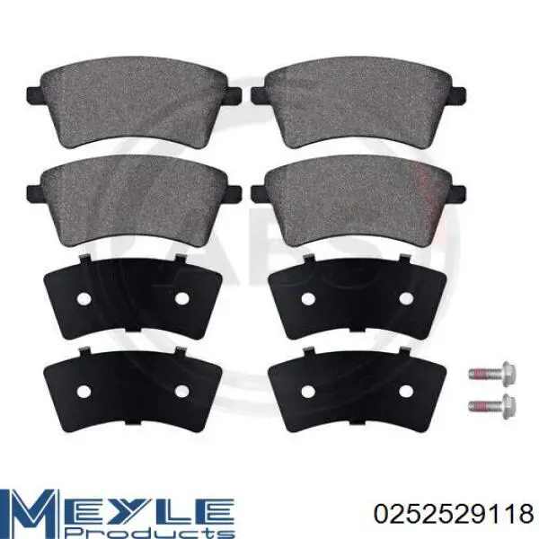 Гальмівні колодки Renault (RVI) 410605649 ціна, від 27.90 USD