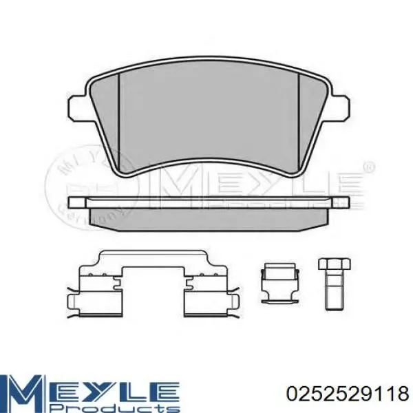 Купити 410605649 Renault (RVI) Колодки гальмівні передні, дискові