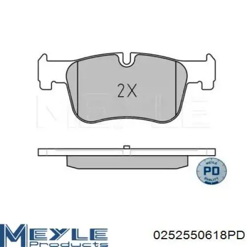 Передні тормозні колодки 302269 VALEO