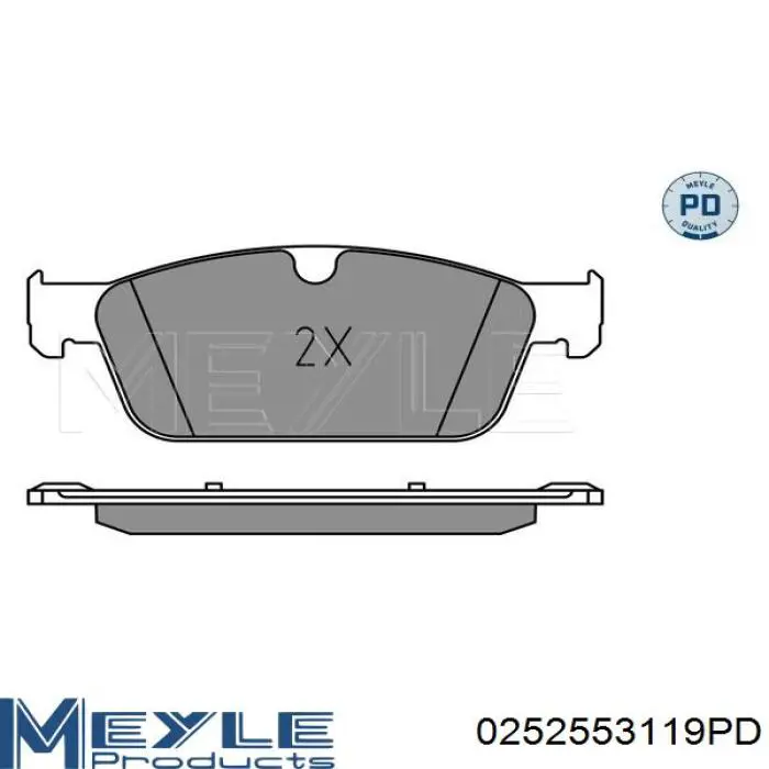 Колодки гальмівні передні, дискові JQ101433 Kamoka