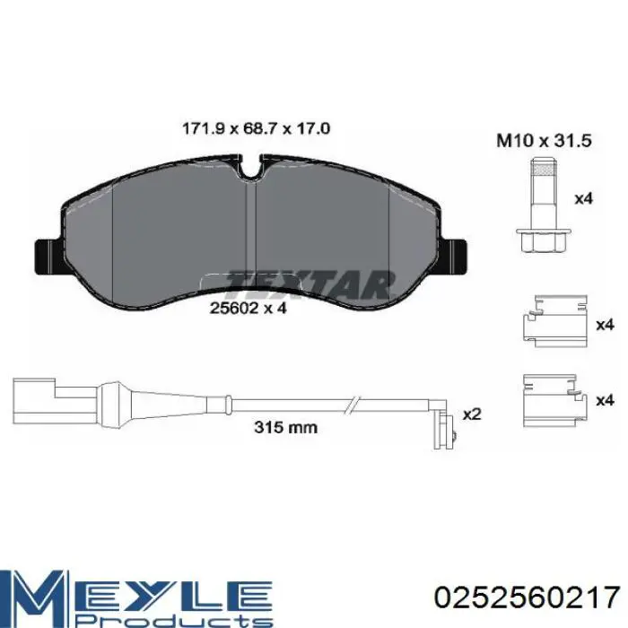 Гальмівні колодки VALEO 872002 ціна, від 31.57 USD
