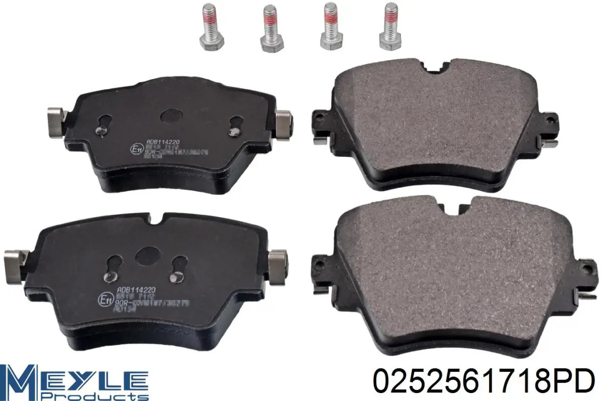 Купити DPX2245 EBC Brakes Колодки гальмівні передні, дискові