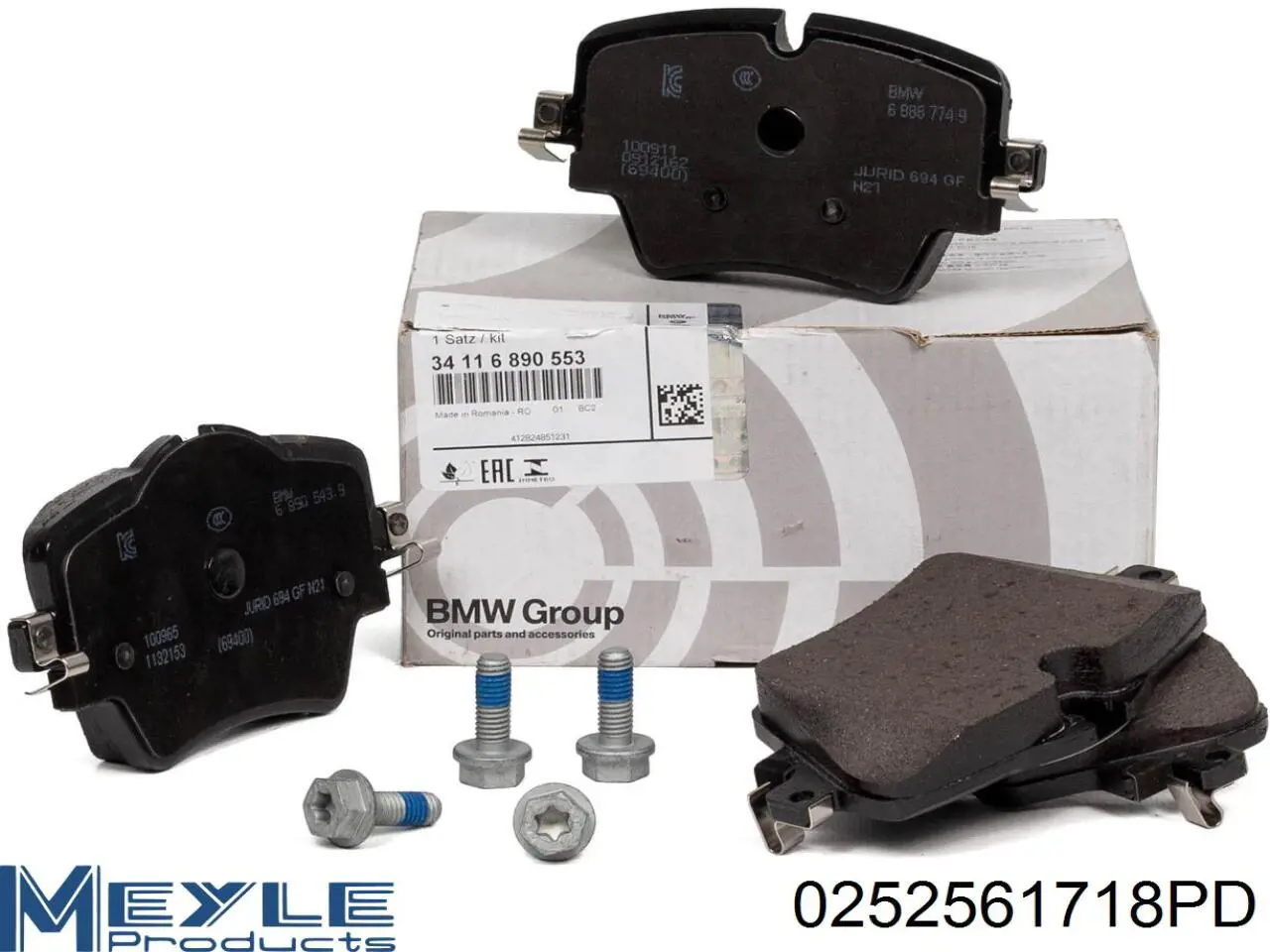 Передні тормозні колодки DPX2245 EBC Brakes