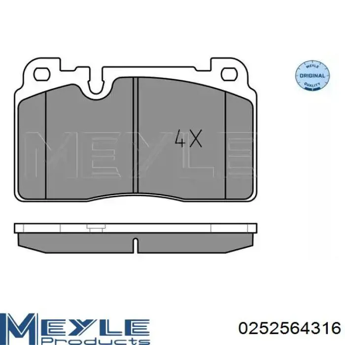 Купити 986494702 Bosch Колодки гальмівні передні, дискові