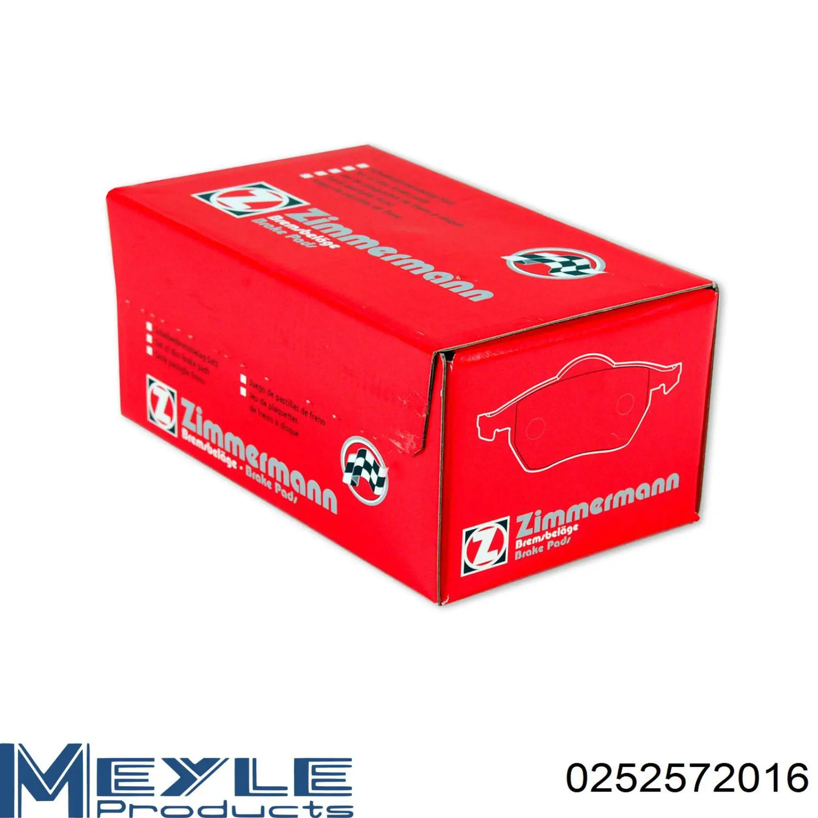 Купити 0252572016 Meyle Задні колодки