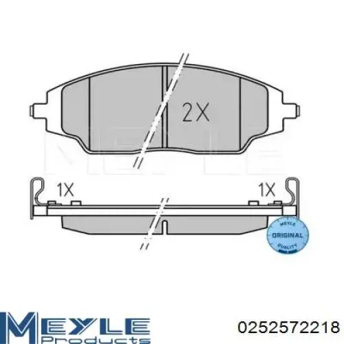 Гальмівні колодки Febi 116310 ціна, від 21.10 USD