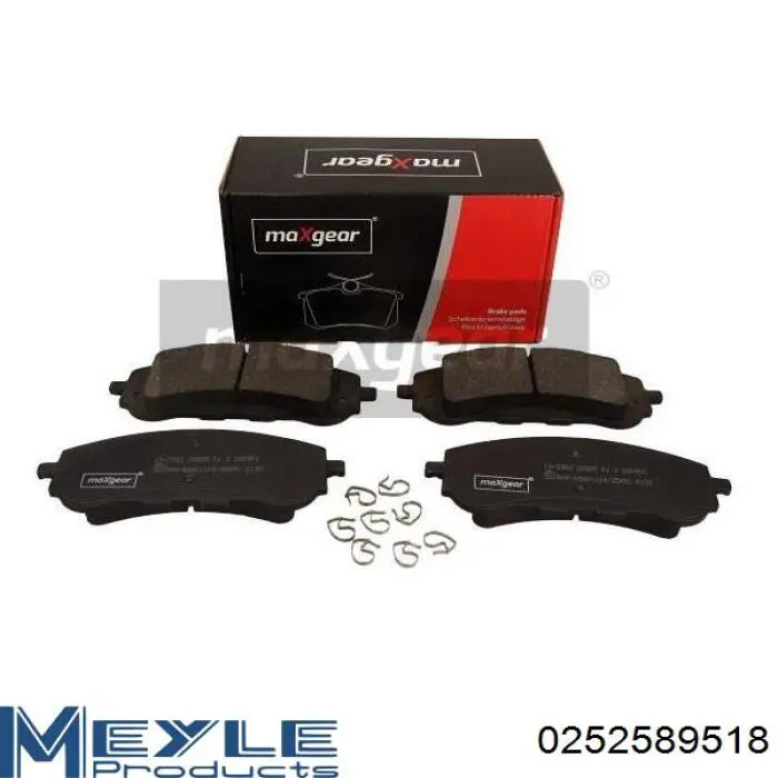 Гальмівні колодки Jurid/Bendix BPD1072 ціна, від 37.62 USD