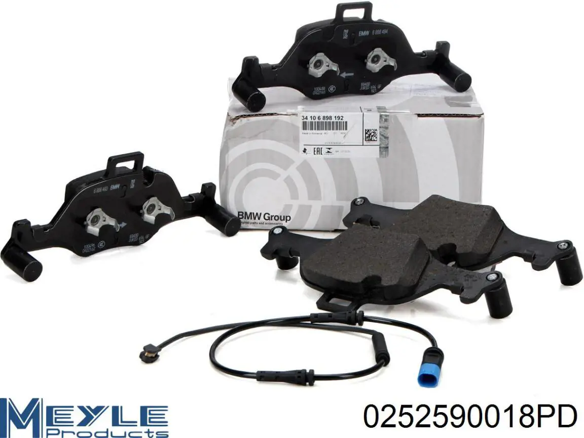 Передні тормозні колодки DP42289R EBC Brakes