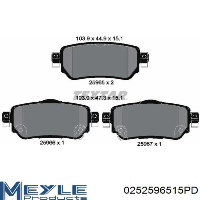 Задні гальмівні колодки Jurid/Bendix BPD1165 ціна, від 23.68 USD