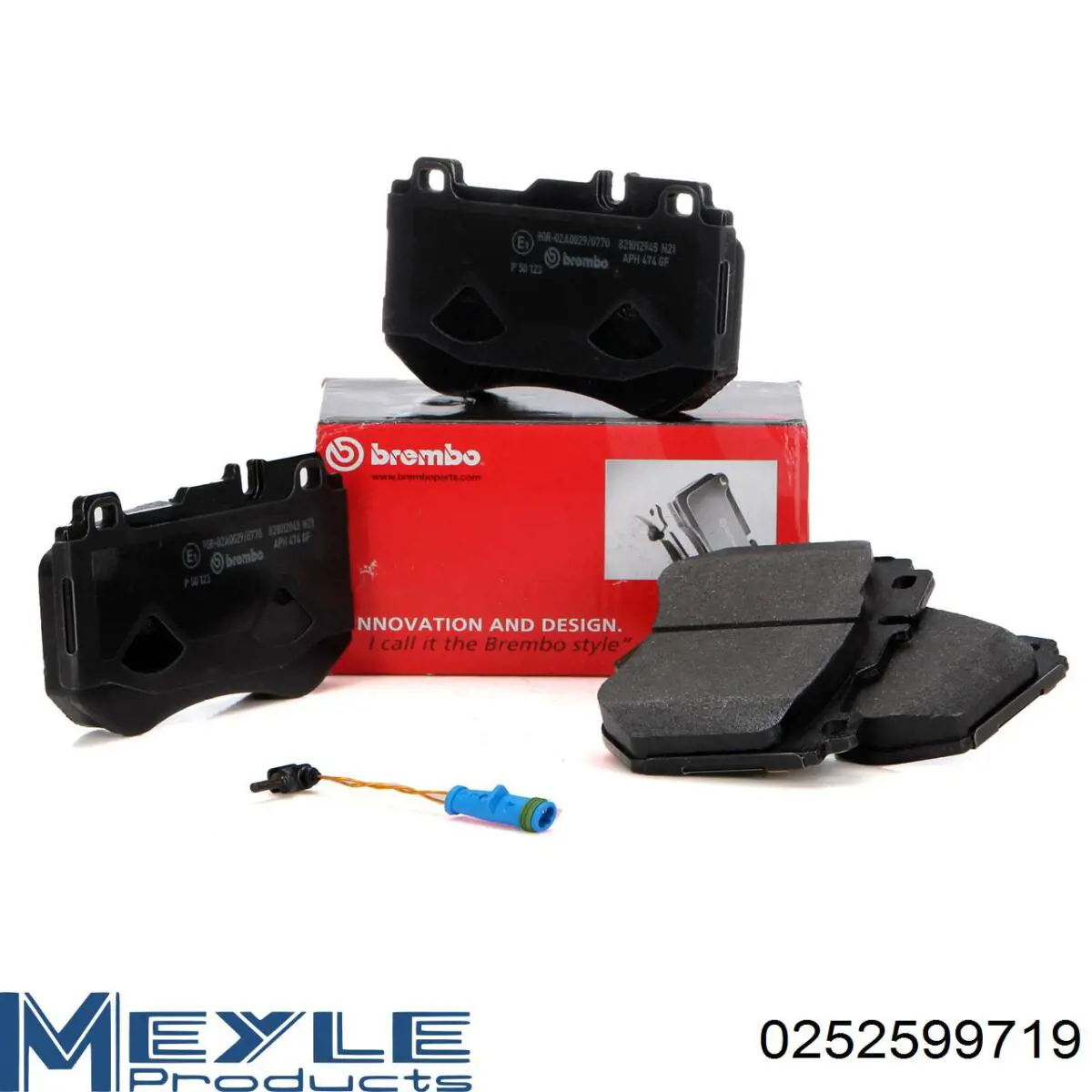 Тормозні колодки Meyle 252599719