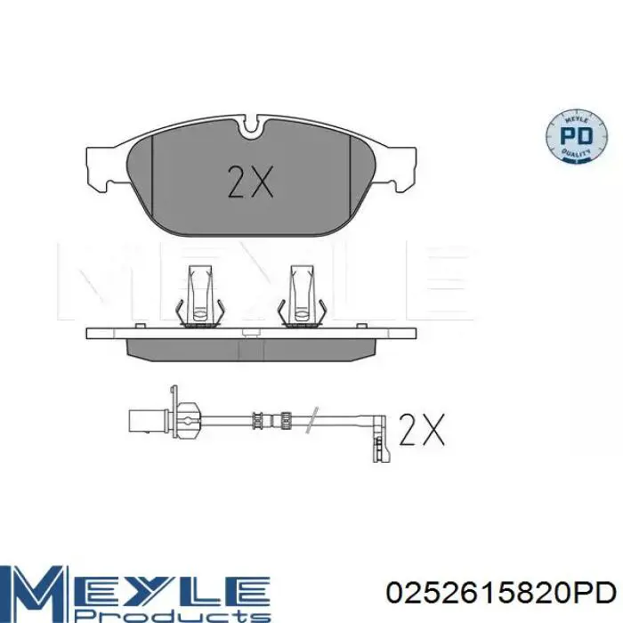 Передні тормозні колодки 231549 Power Stop