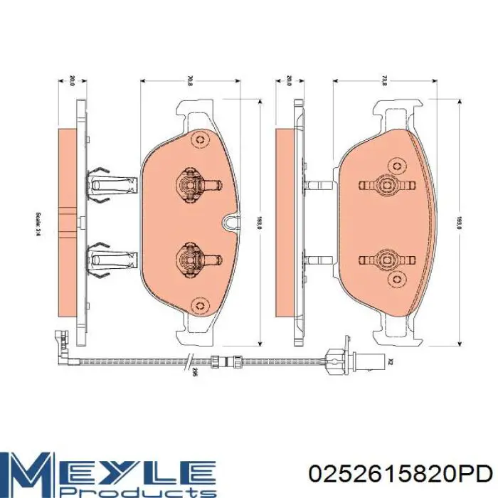 Гальмівні колодки Power Stop 231549 ціна, від 98.65 USD