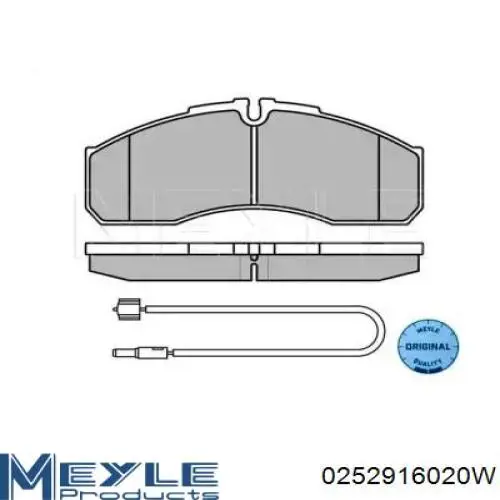 Передні тормозні колодки 5001844748 Renault (RVI)