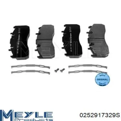 Купити 2917309560 Jurid/Bendix Колодки гальмівні передні, дискові