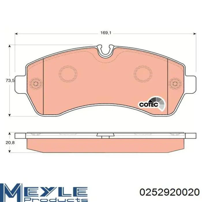 Купити MKD1268 Jurid/Bendix Колодки гальмівні передні, дискові