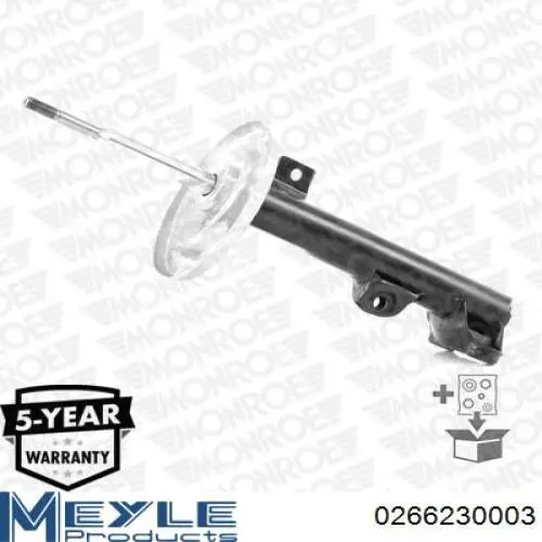 Стойка амортизатора передняя Meyle 0266230003 ціна, від 97.42 USD