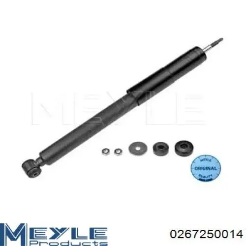 Задній амортизатор Meyle 0267250014