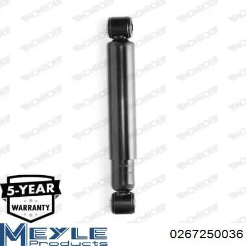 0267250036 Meyle Амортизатори задні