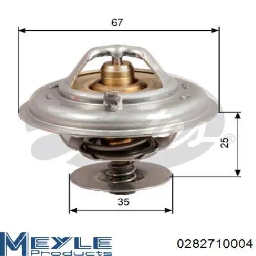 Термостат в зборі BMW 11537511580