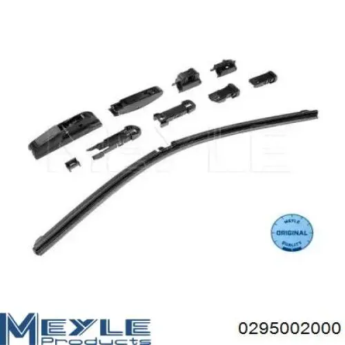 Щітка-двірник лобового скла, пасажирська Meyle 0295002000 ціна, від 7.66 USD