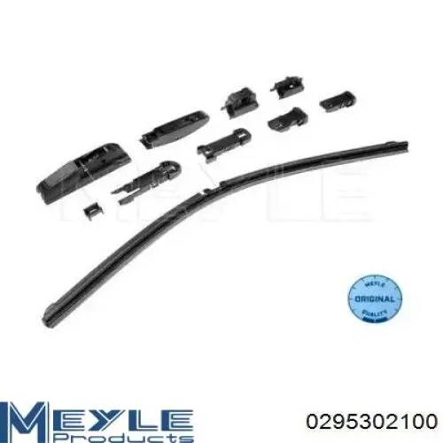 Щітка-двірник лобового скла, пасажирська Meyle 0295302100 ціна, від 12.42 USD