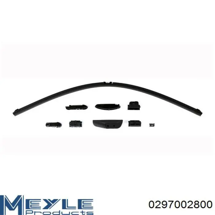 Купити 0297002800 Meyle Щітка-двірник лобового скла, водійська