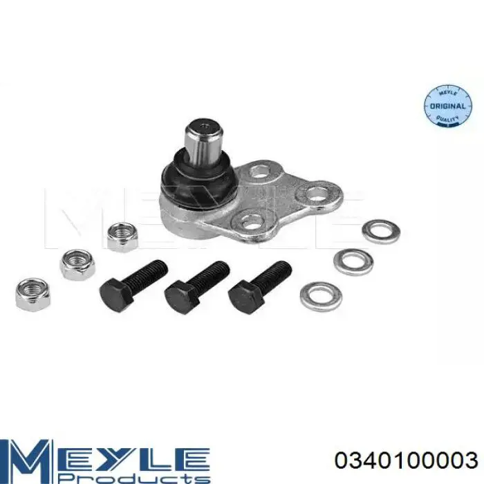 Купити 0340100003 Meyle Кульова опора, нижня