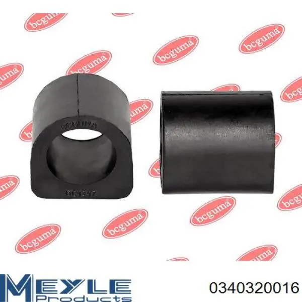 Втулка стабілізатора заднього Meyle 0340320016 ціна, від 1.11 USD