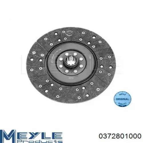 Диск зчеплення 0372801000 Meyle