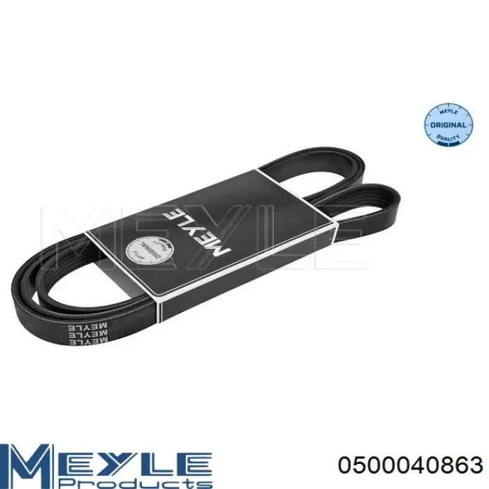 Ремінь генератора 0500040863 Meyle