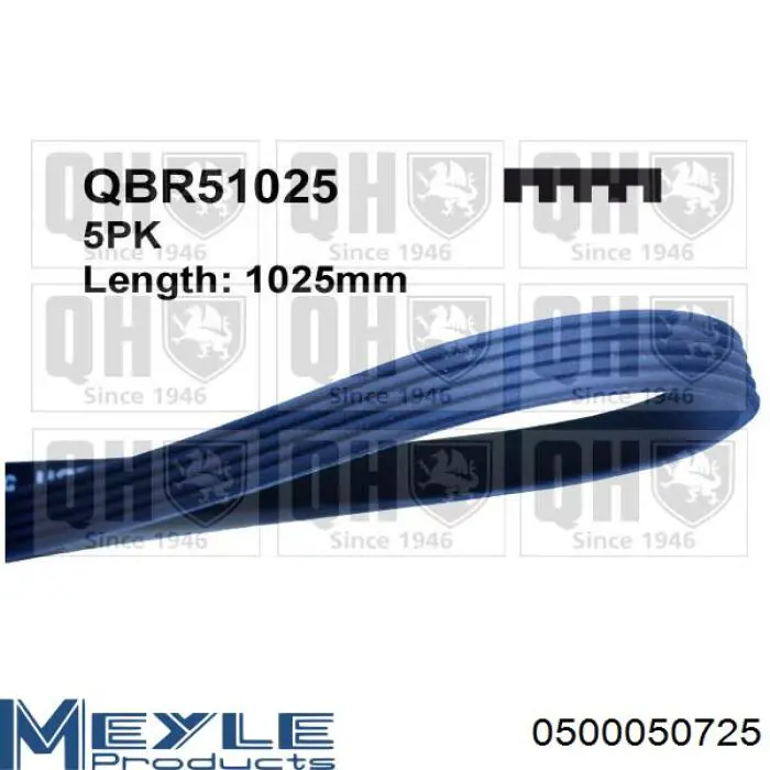 Клиновий ремінь Optibelt 5PK725 ціна, від 5.86 USD