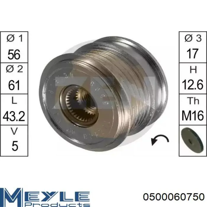 Купити 6PK755 Sasic Ремінь генератора
