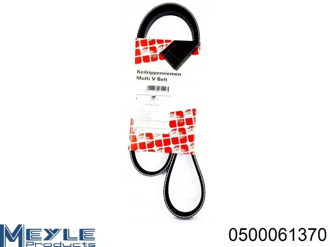 Клиновий ремінь Meyle 0500061370 ціна, від 10.93 USD