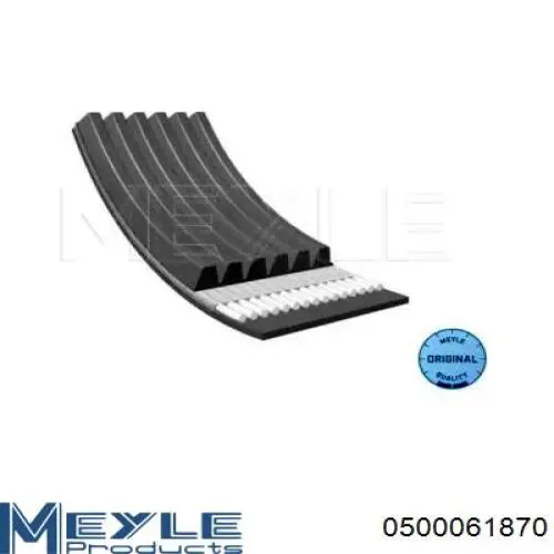 Клиновий ремінь Meyle 0500061870 ціна, від 11.84 USD