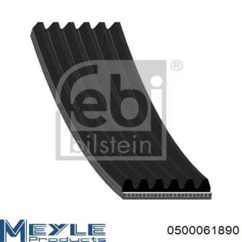 Клиновий ремінь Meyle 0500061890 ціна, від 15.78 USD