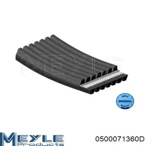 Купити 0500071360D Meyle Ремінь генератора