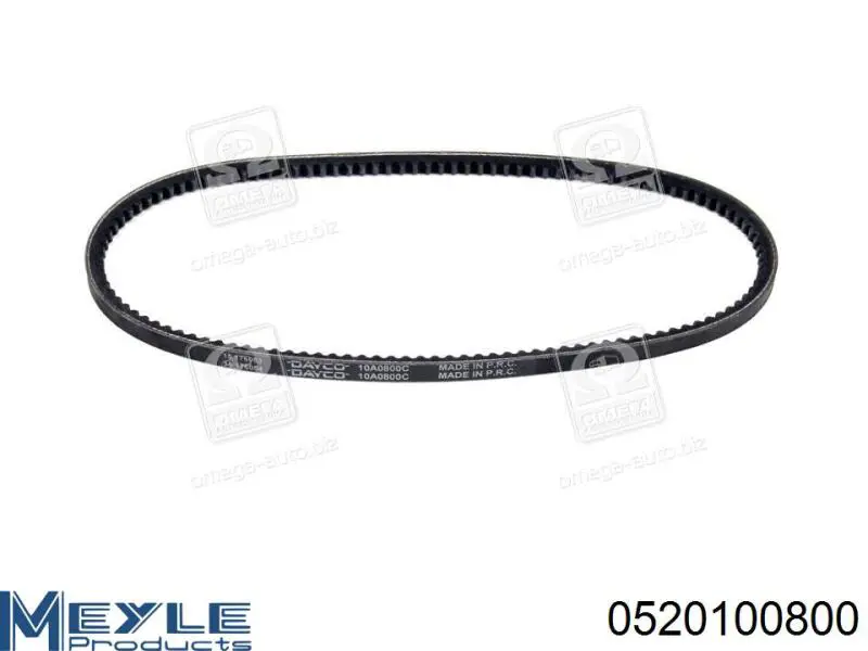 Клиновий ремінь Meyle 0520100800 ціна, від 3.22 USD
