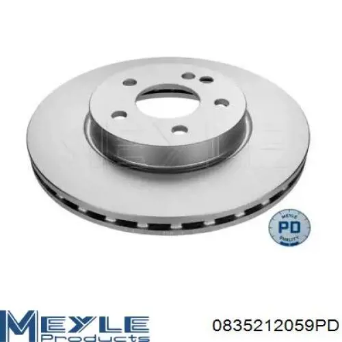 Гальмівні диски передні 0835212059PD Meyle