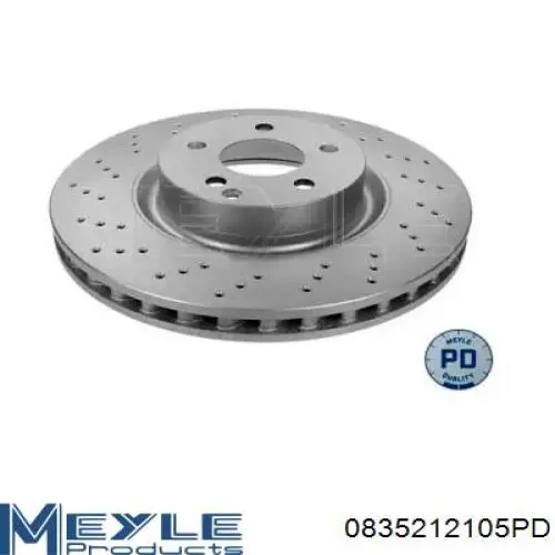 0835212105PD Meyle Гальмо дискове переднє