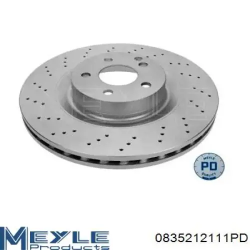 Купити 0835212111PD Meyle Ротор гальмівний