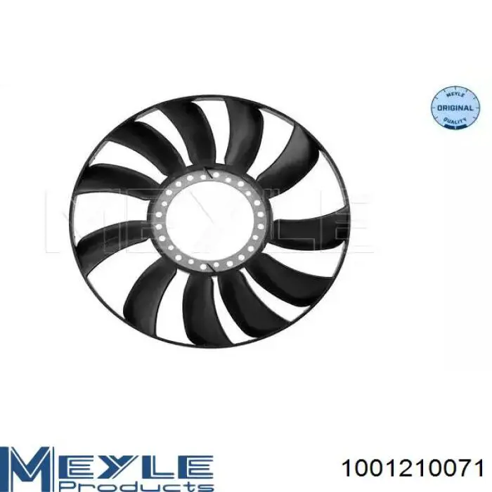 1001210071 Meyle вентилятор/крильчатка радіатора охолодження