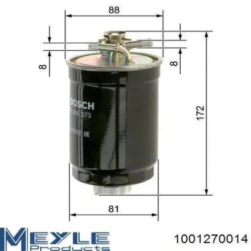 Купити 450906373 Bosch Фільтр-відстійник палива грубої очистки
