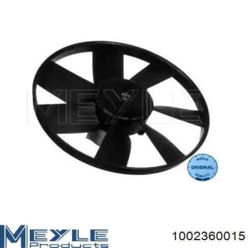 Вентилятор радіатора Meyle 1002360015 ціна, від 38.12 USD