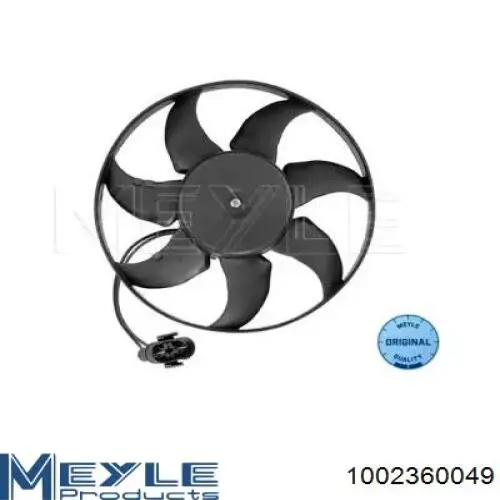 Купити 3959002 Autotechteile Електровентилятор охолодження в зборі (двигун + крильчатка)