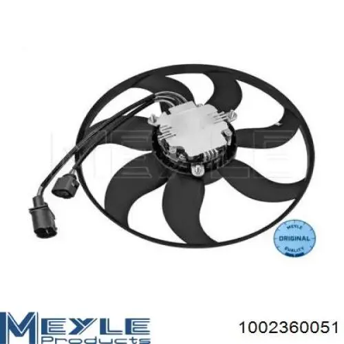 Купити 959004 Autotechteile Електровентилятор охолодження в зборі (двигун + крильчатка), лівий